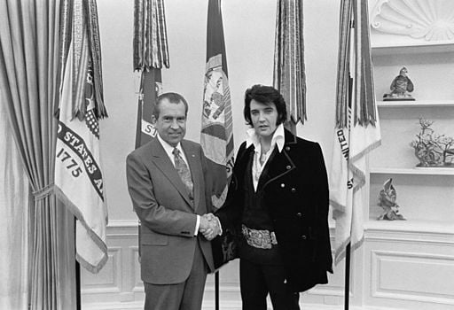 Elvis meets Nixon 21 December 1970