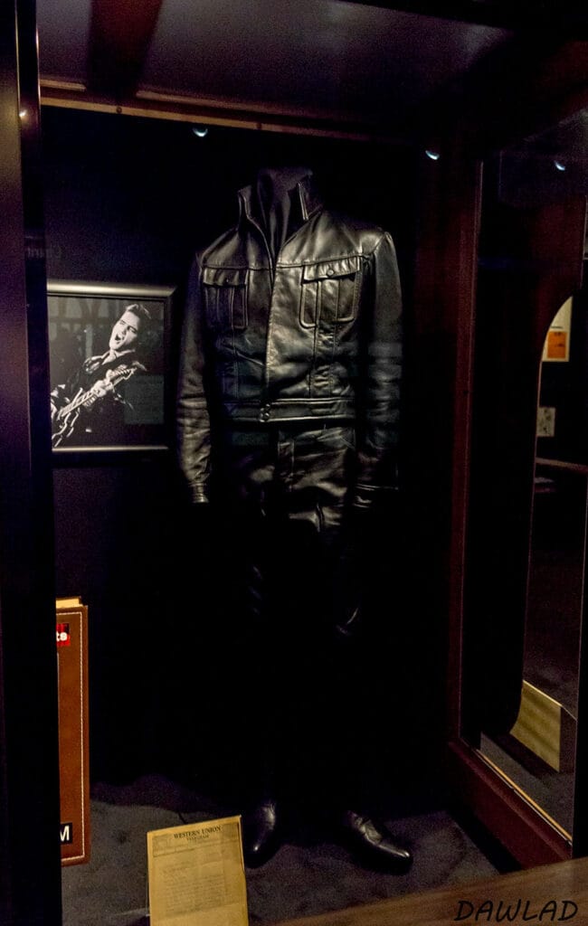 a leather suit worn by Elvis Presley in the 1968 comeback special