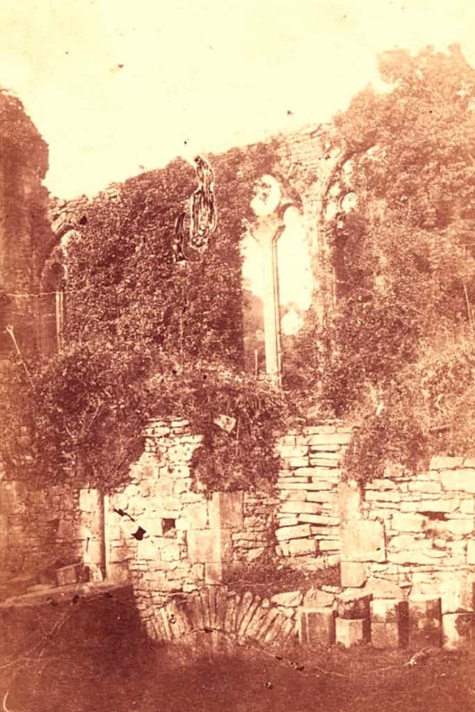 Tintern Abbey ruins existing