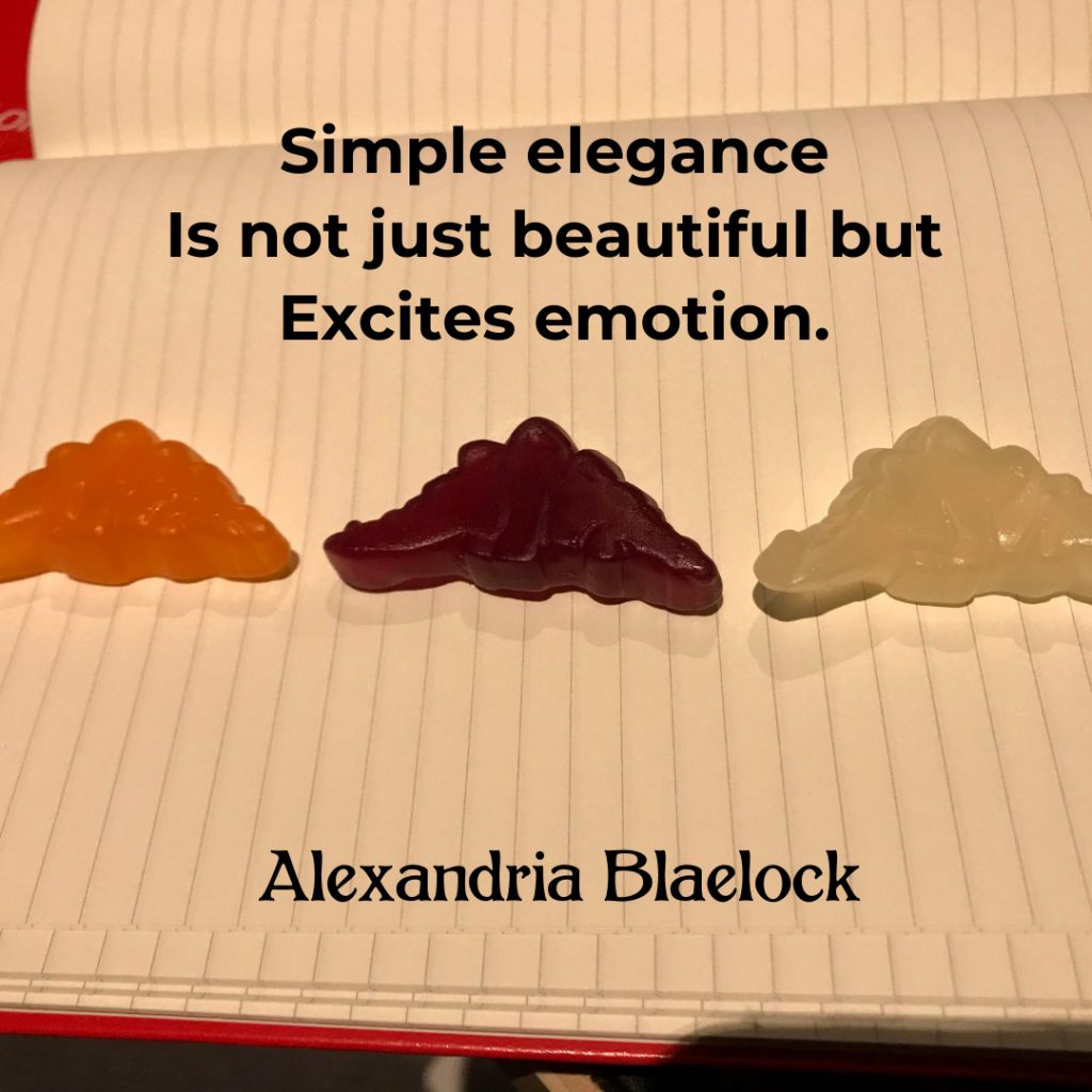 Beauty excites emotion