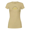 soft cream women's fit t-shirt features a line drawing of a book with the words "There's a book for that."